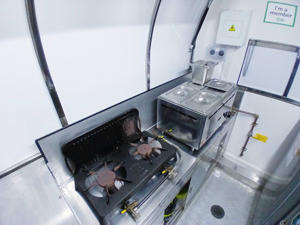 Catering trailer catering equipment