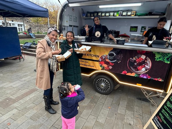 Catering trailer for sale Solar powered