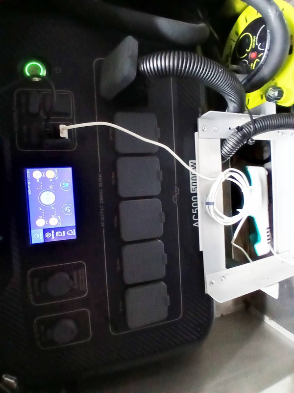 Catering trailer inverter