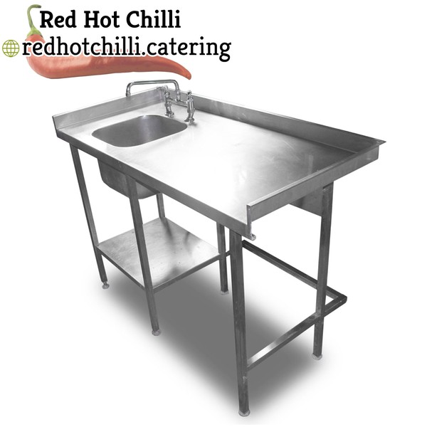 1.5m Stainless Steel Single Sink 1.5m Stainless Steel Single Sink