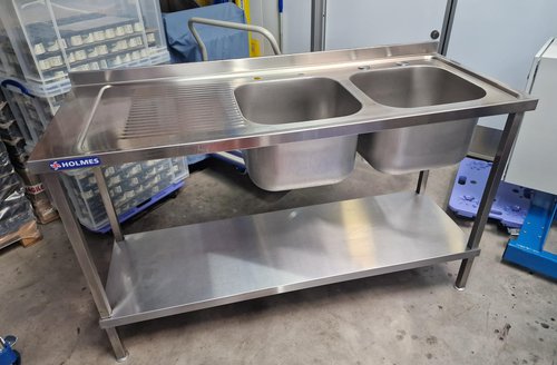 Double Sink With Spray Arm For Sale