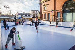 Used synthetic ice rink for sale