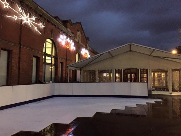 Synthetic ice rink for sale