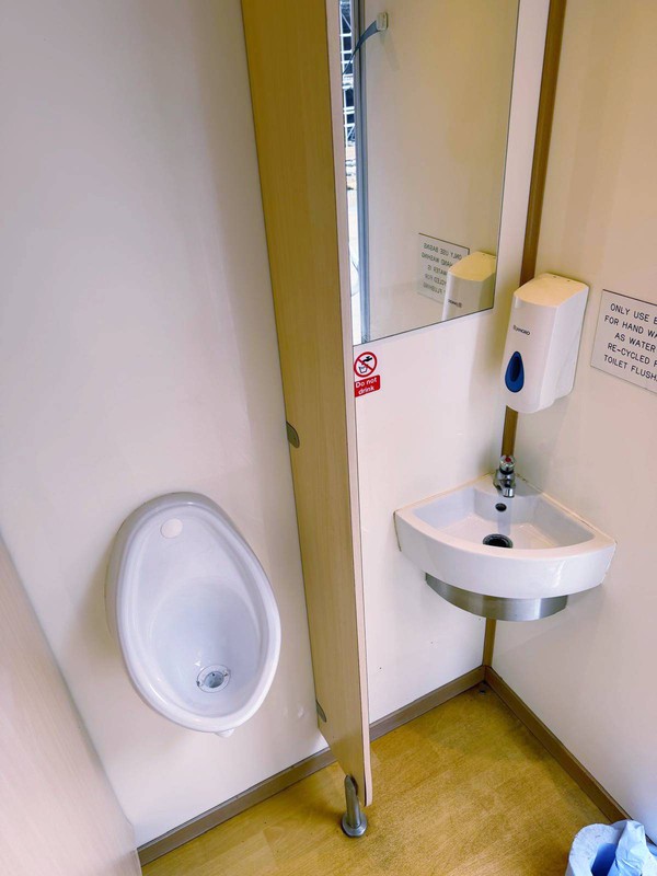 Used small toilet trailer for sale