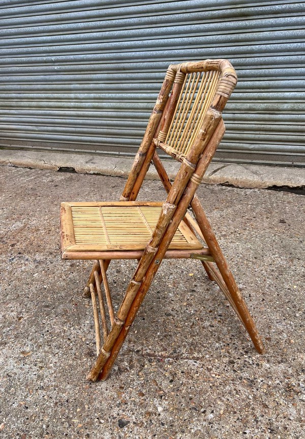 Secondhand Bamboo Dining Chairs