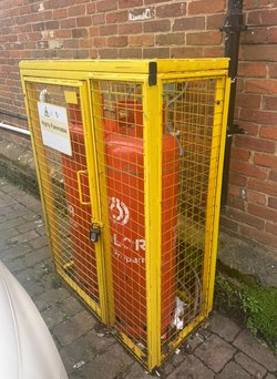Gas Bottle Storage Cage For Sale