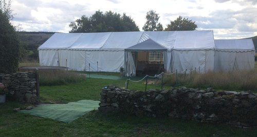 6m x 15m Framed Marquee For Sale
