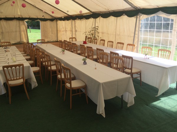 Secondhand 6m x 15m Framed Marquee