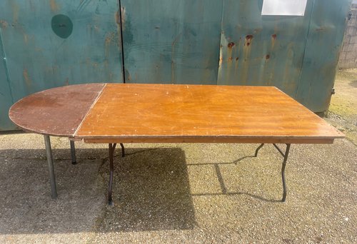 10x Modular Wooden Oval Head Tables