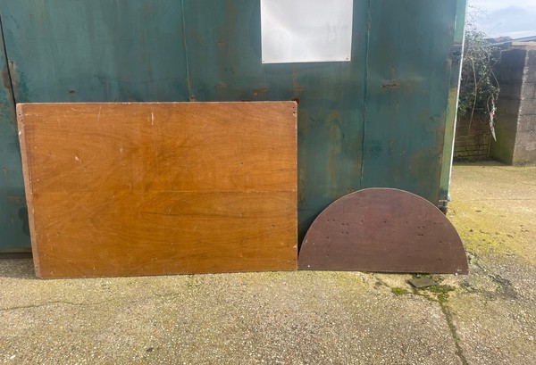 Modular Wooden Oval Head Tables