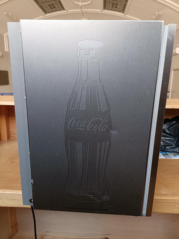 Coca cola drinks fridge