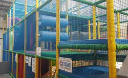 Secondhand Used Soft Play Climbing Frame For Sale