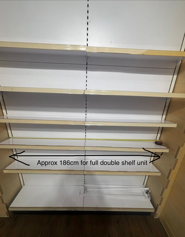 Secondhand Modular Shop Shelving Secondhand Modular Shop Shelving