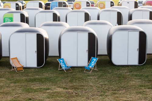 Snoozy Pop-up Festival Accommodation