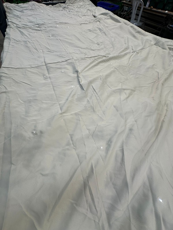 Used Ivory star cloth Used Ivory star cloth