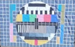 5m x 3m TV Test Screen Backdrop For Sale