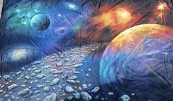 6m x 4m Outer Space Backdrop For Sale