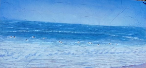 8m x 4m Sea Swimming Backdrop For Sale 8m x 4m Sea Swimming Backdrop For Sale