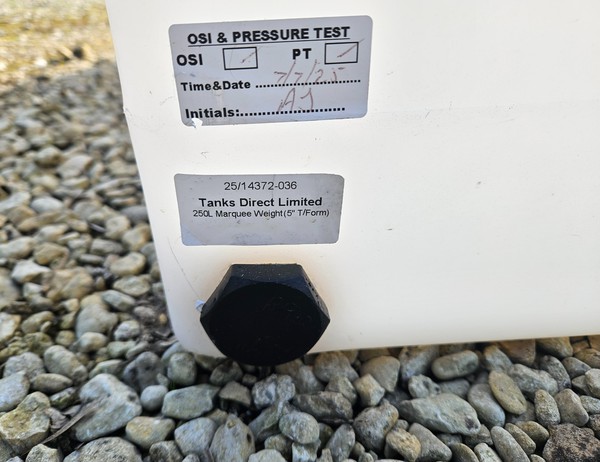 250 Litre Water Tank Weights 250 Litre Water Tank Weights