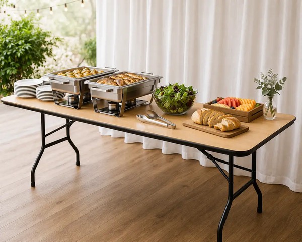 6Ft buffet table for sale