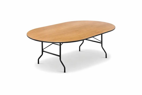 Large folding oval table for sale