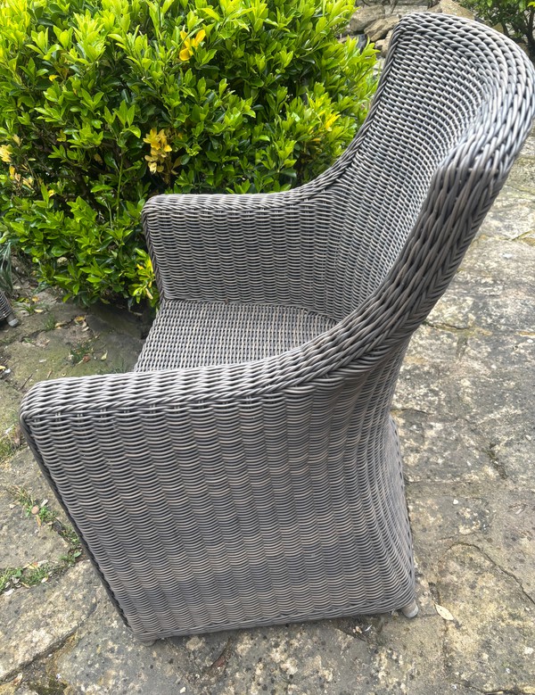 Secondhand 20x Wicker Patio Armchairs