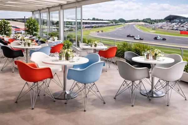 Cafe chairs  Eames Eiffel