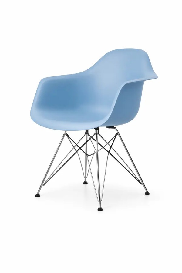 Blue Eames Eiffel Armchair Blue Eames Eiffel Armchair