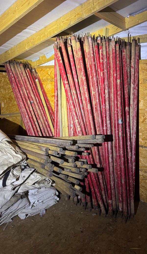 40ft x 280ft Traditional Pole Marquee