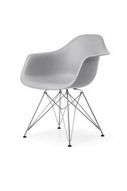 Grey Eames Eiffel Armchairs