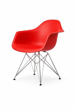 Red Eames Eiffel Armchair