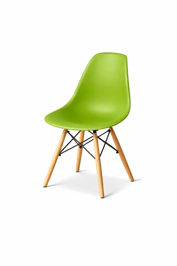 Green Eames Chairs