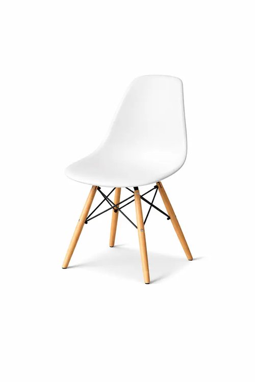 White Eames Chairs