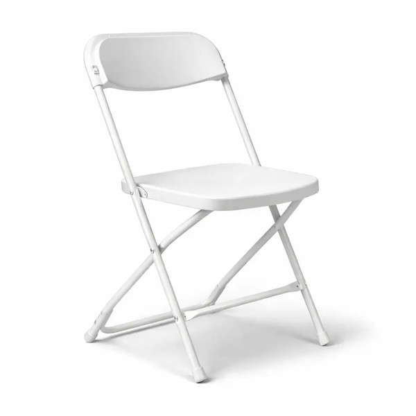 White folding chairs for sale