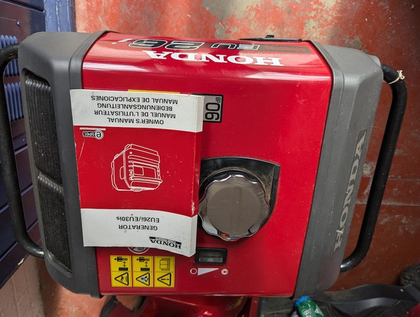 Honda EU26i Generator for sale Honda EU26i Generator for sale