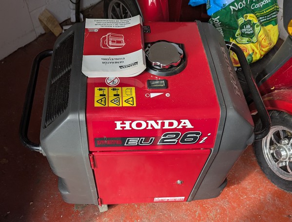 Used Honda EU26i Generator Used Honda EU26i Generator
