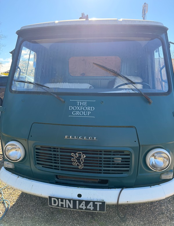 Vintage Peugeot Catering Van For Sale