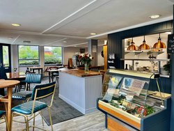 Cafe cooking equipment + furniture