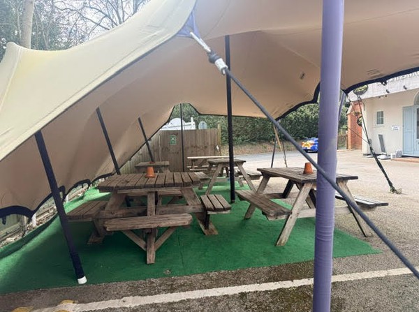 Secondhand 6m x 9m Stretch Tent