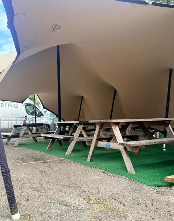 Used 6m x 9m Stretch Tent