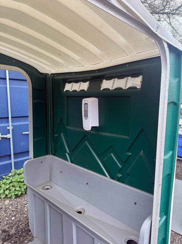 2x Walk-Through Urinal Pods For Sale