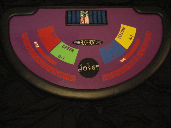 Wheel of fortune tables for sale