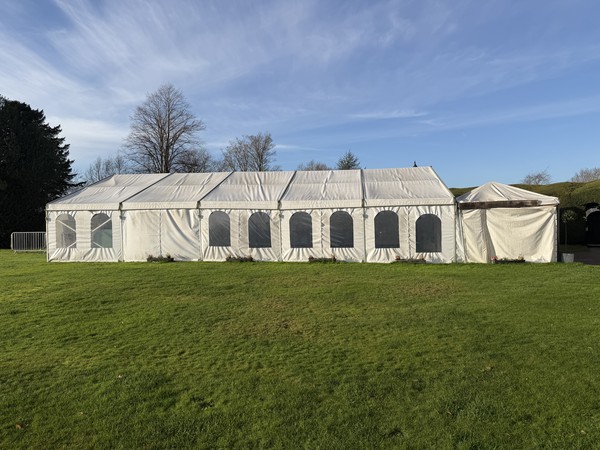 9m x 15m with bar tension roof