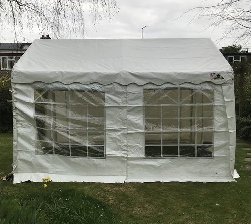 3m x 4m Gala tent with windows