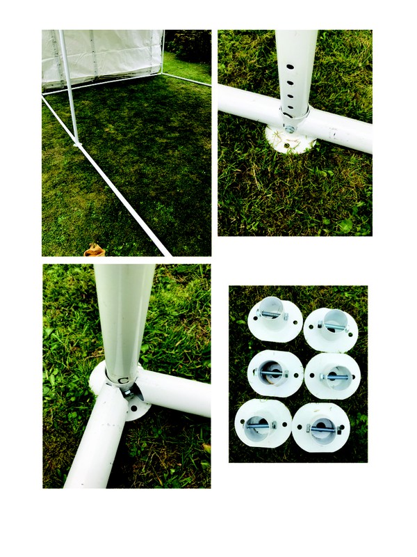 Base plates and ground rails