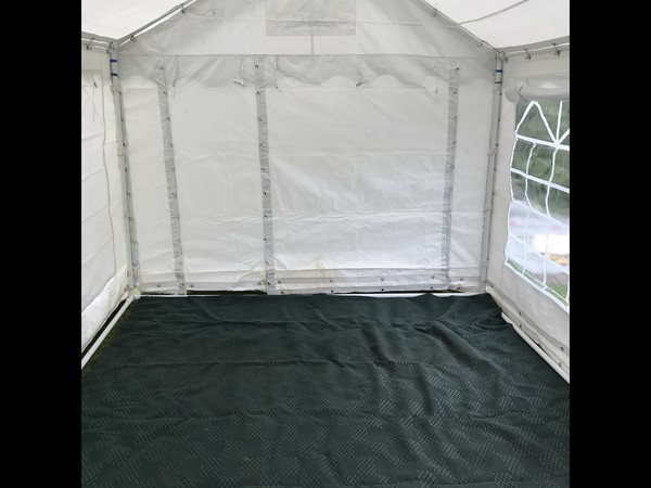 PVC gala tent with floor