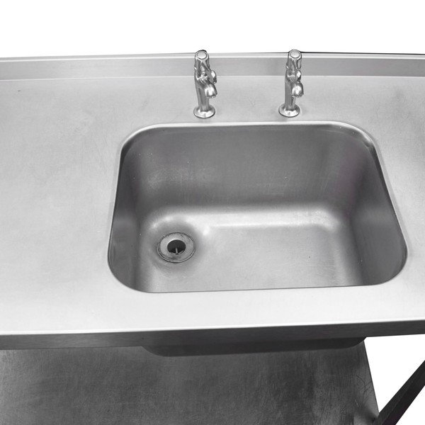 Commercial single sink