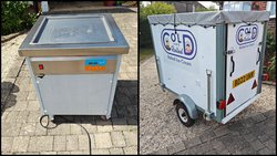 Rolled Ice Cream Machine business for sale