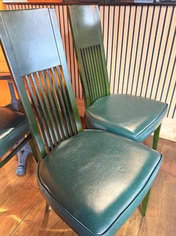 42x Wooden Dining Chairs For Sale