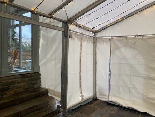 Secondhand 4m Wide Roder Marquees